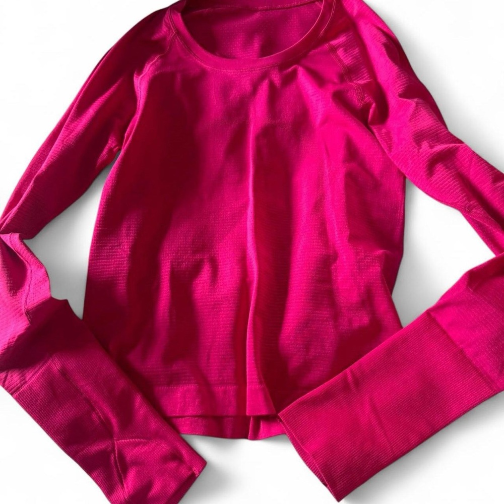 Lululemon pink longsleeve